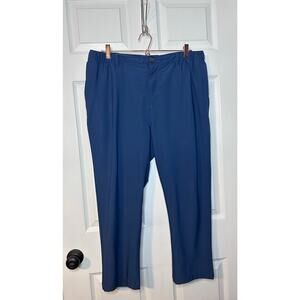 Chubbies Men Navy Elastic Waist Drawstring Pants XL HEMMED for SHORTY 36 x 25
